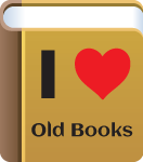 I Love Old Books Logo